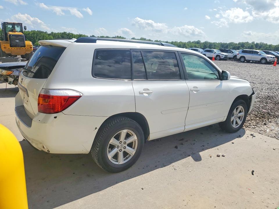 2010 Toyota Highlander VIN 5TDKK3EH6AS007374 COPART salvage auction — FRONT END, Mo - Salvage Certificate Of Title, sold $70 on 2026-07-21 (photo 3)