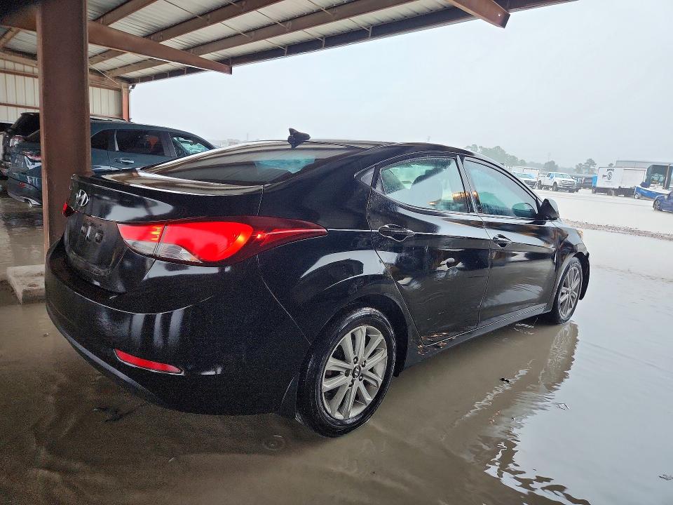 2016 Hyundai Elantra VIN 5NPDH4AE4GH743771 COPART salvage auction — FRONT END, Mt - Certificate Of Title, sold $1,500 on 2026-07-24 (photo 3)