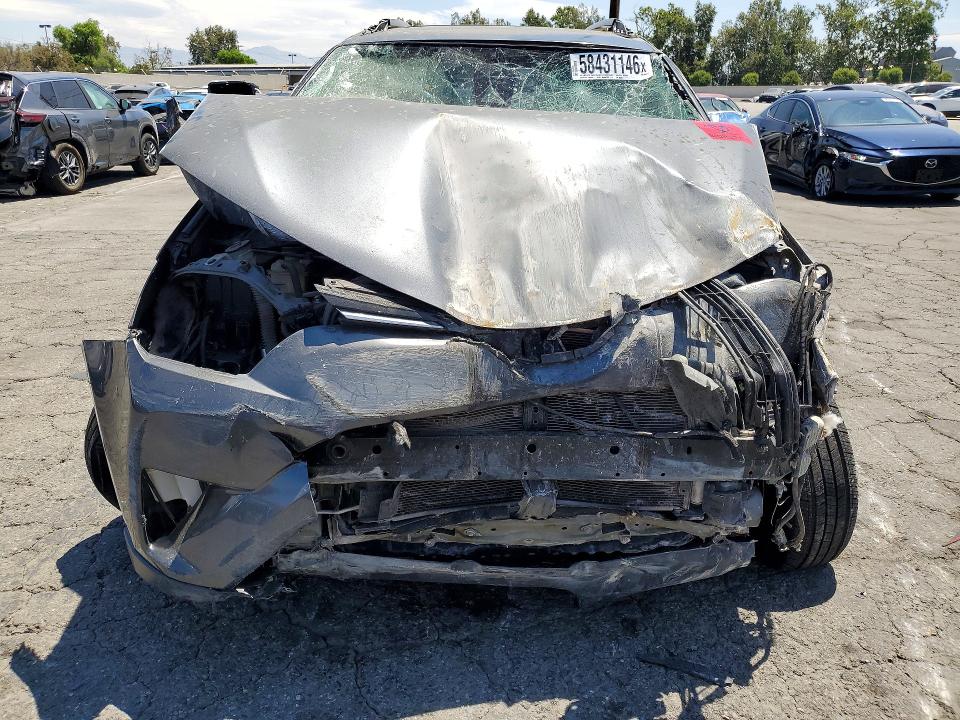 2017 Toyota Rav 4 VIN JTMWFREV5HD096522 COPART salvage auction — ROLLOVER, Ca - Salvage Certificate, sold $1,100 on 2026-07-16 (photo 5)