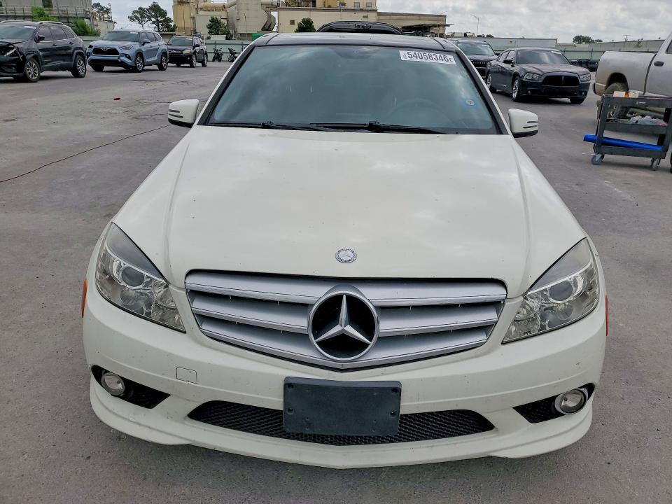 2010 Mercedes-benz C class VIN WDDGF5EB9AR126252 COPART salvage auction — SIDE, OK - CERT OF TITLE-SALVAGE, sold $1,150 on 2026-07-15 (photo 5)