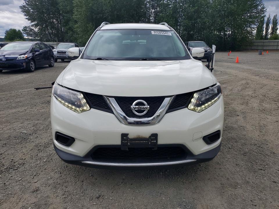 2015 Nissan Rogue VIN KNMAT2MT9FP559414 COPART salvage auction — REAR END, Wa - Bill Of Sale, sold $1,050 on 2026-07-27 (photo 5)