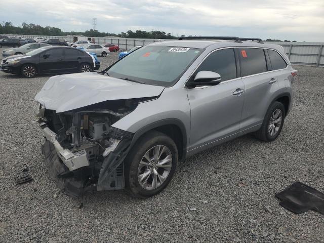 2016 Toyota VIN 5TDZKRFH9GS184400 COPART salvage auction — FRONT END, Fl - Cert Of Title Slvg Rebuildable, sold $4,050 on 2026-07-14 (photo 1)