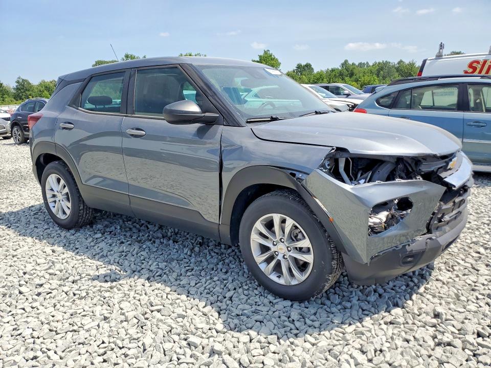 2021 Chevrolet Trailblazer VIN KL79MMS29MB176246 COPART salvage auction — FRONT END, Oh - Cert Of Title-Salvage, sold $3,800 on 2026-07-06 (photo 4)