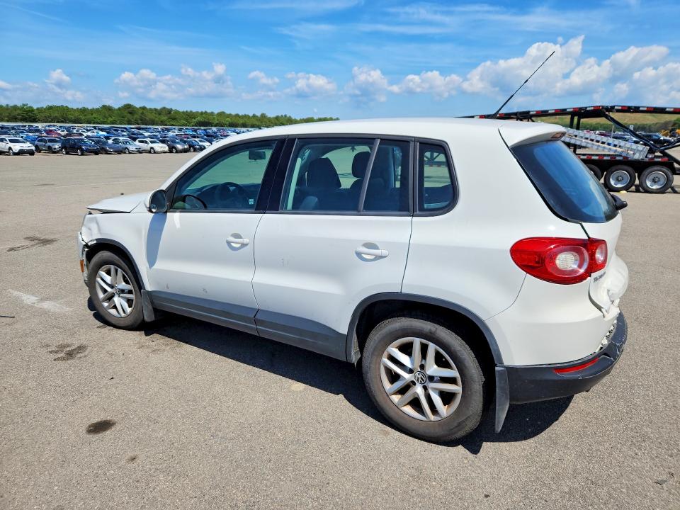 2011 Volkswagen Tiguan VIN WVGBV7AX2BW524096 COPART salvage auction — FRONT END, Ny - Mv-907A Salvage Certificate, sold $500 on 2026-07-15 (photo 2)