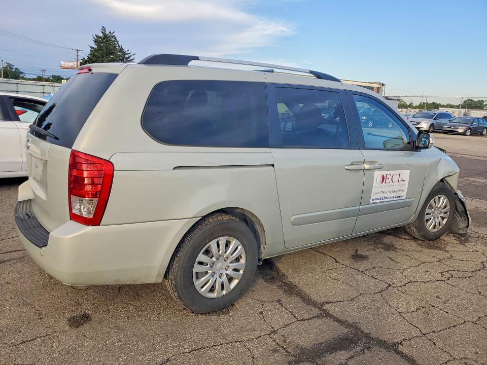 2012 Kia SEDONA VIN KNDMG4C75C6495178 COPART salvage auction — FRONT END, Oh - Cert Of Title-Salvage, sold $1,400 on 2026-07-08 (photo 3)