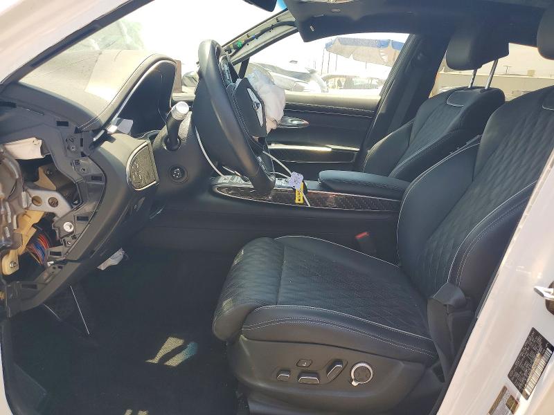 2023 Genesis Gv70 VIN KMUMCDTC9PU117551 COPART salvage auction — FRONT END, In - Cert Of Title-Salvage Title, sold $3,500 on 2026-07-09 (photo 7)