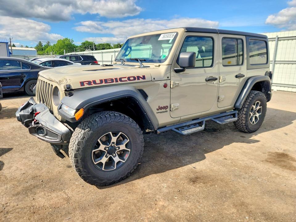 2022 Jeep Wrangler / VIN 1C4HJXFG6NW234127 COPART salvage auction — FRONT END, Pa - Certificate Of Salvage, sold $10,500 on 2026-07-28 (photo 1)
