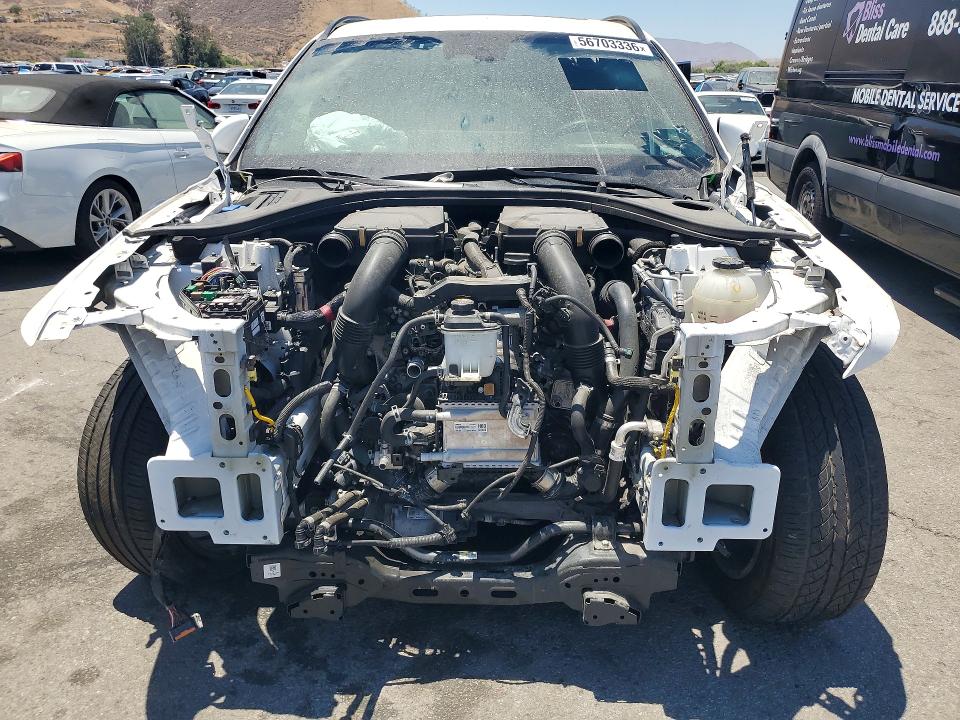 2023 Genesis Gv70 VIN KMUMCDTC9PU117551 COPART salvage auction — FRONT END, In - Cert Of Title-Salvage Title, sold $3,500 on 2026-07-09 (photo 5)