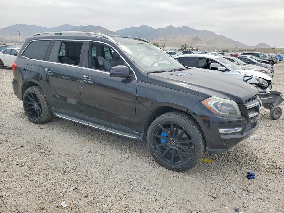2013 Mercedes-benz Gl-klasse VIN 4JGDF7CE0DA251791 COPART salvage auction — FRONT END, Ut - Salvage Certificate, sold $200 on 2026-07-02 (photo 4)