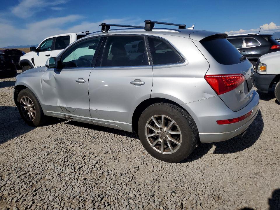 2010 Audi Q5 VIN WA1LKAFP0AA003472 COPART salvage auction — FRONT END, Ut - Salvage Certificate, sold $350 on 2026-07-24 (photo 2)