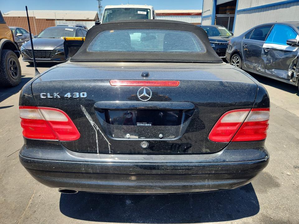 2001 Mercedes-benz Clk-class VIN WDBLK70G11T085295 COPART salvage auction — MINOR DENT/SCRATCHES, NV - LIEN PAPERS, CLEAN TITLE, sold $425 on 2026-07-29 (photo 6)