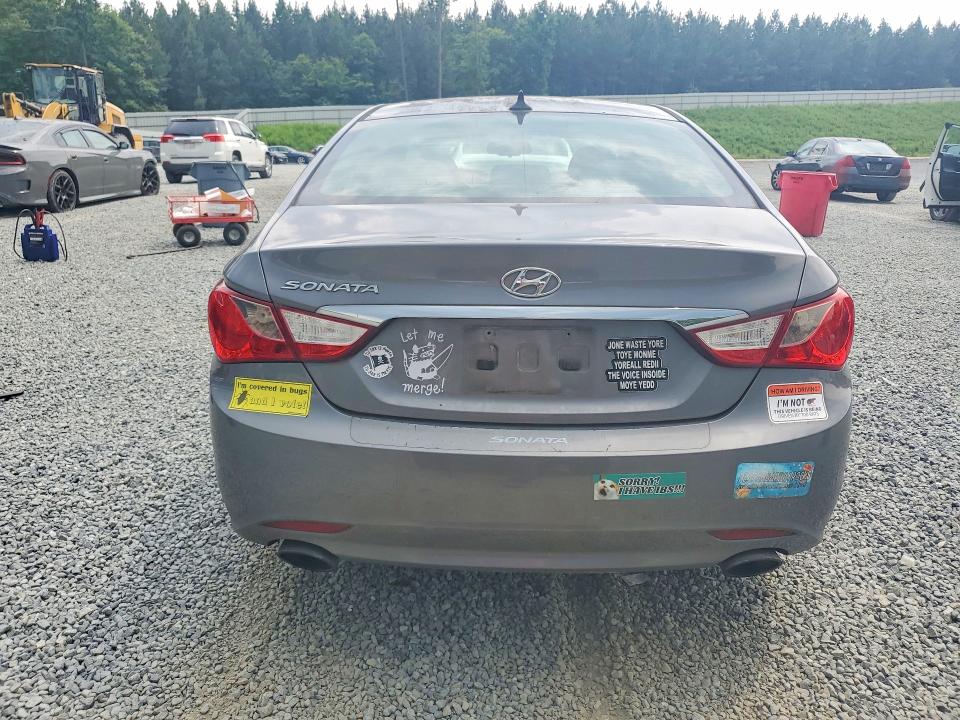2012 Hyundai Sonata VIN 5NPEC4AC6CH431625 COPART salvage auction — FRONT END, Nc - Salvage Certificate Of Title, sold $1,750 on 2026-07-16 (photo 6)