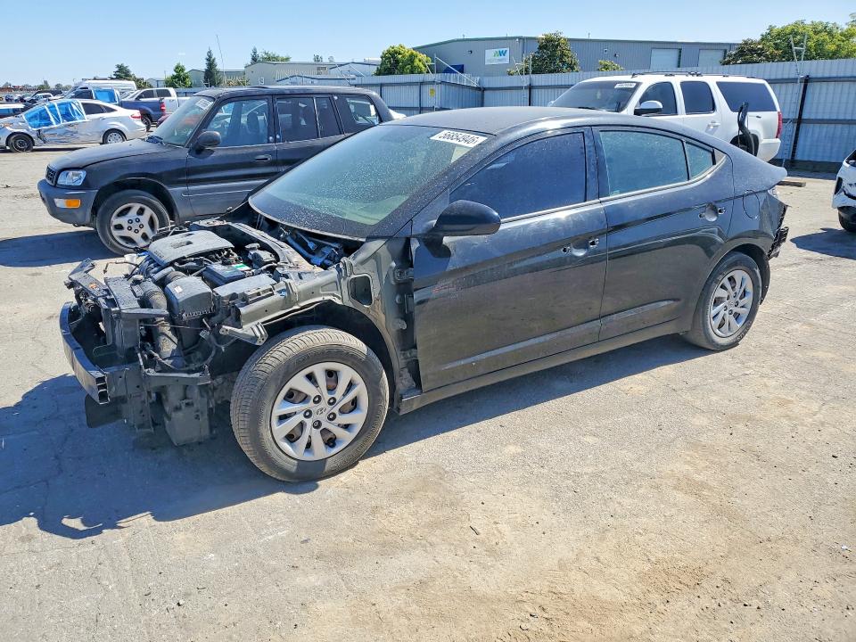 2019 Hyundai Elantra VIN 5NPD74LF8KH417568 COPART salvage auction — VANDALISM, Ca - Salvage Certificate, sold $1,450 on 2026-07-10 (photo 1)
