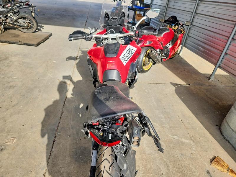 2022 Ducati Multistrada VIN ZDMAALVW6NB012976 COPART salvage auction — FRONT END, Tx - Salvage Vehicle Title, sold $1,600 on 2026-07-30 (photo 6)