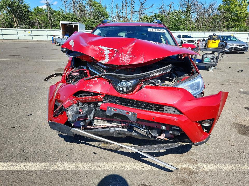 2017 Toyota Rav 4 VIN JTMRFREV7HJ106126 COPART salvage auction — FRONT END, Ny - Mv-907A Salvage Certificate, sold $3,300 on 2026-07-06 (photo 5)