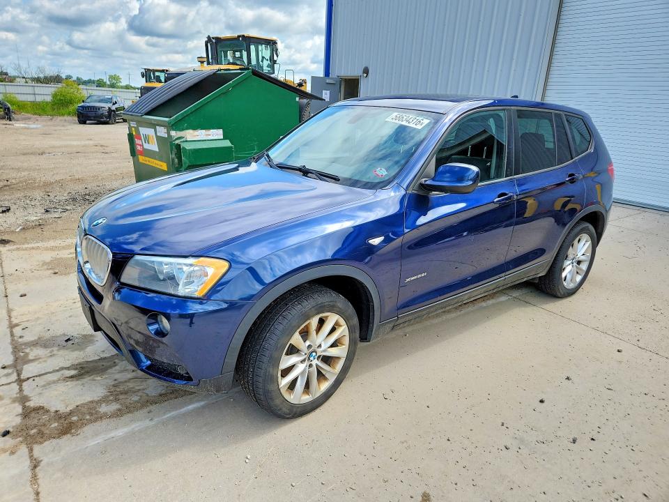 2013 BMW VIN 5UXWX9C50D0D09136 COPART salvage auction — MECHANICAL, Wi - Junked Vehicle Bill Of Sale, sold $575 on 2026-07-22 (photo 1)