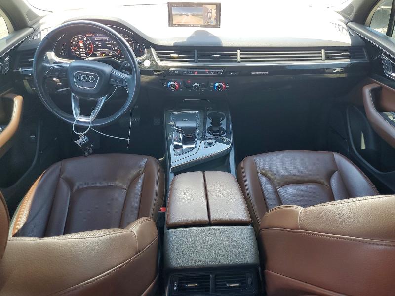 2018 Audi Q7 VIN WA1LAAF70JD016384 COPART salvage auction — UNDERCARRIAGE, CA - SALVAGE CERTIFICATE, sold $6,300 on 2026-07-14 (photo 8)
