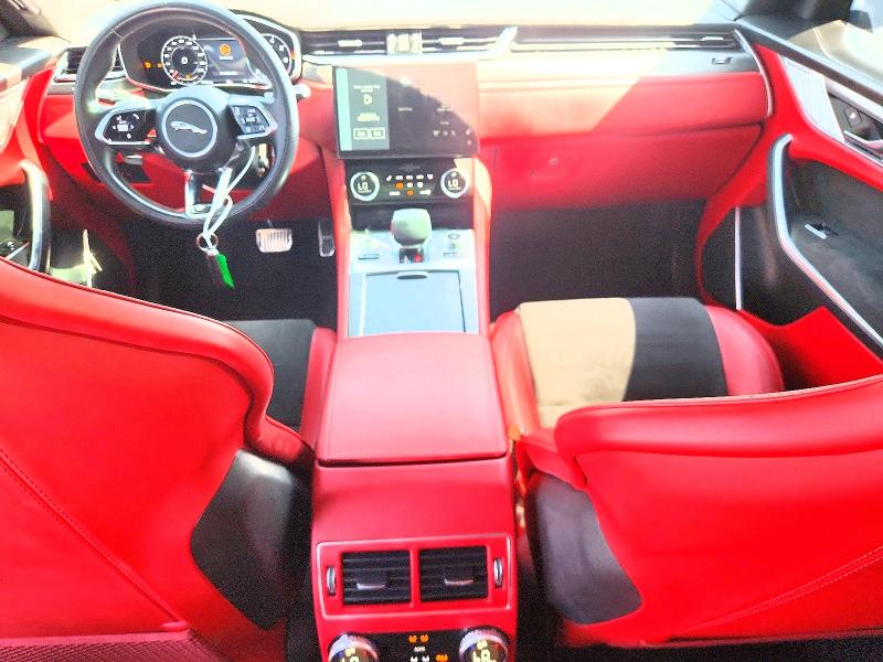 2021 Jaguar F-pace VIN SADCZ2EE1MA668641 COPART salvage auction — NORMAL WEAR, Tx - Certificate Of Title, sold $22,800 on 2026-07-16 (photo 8)