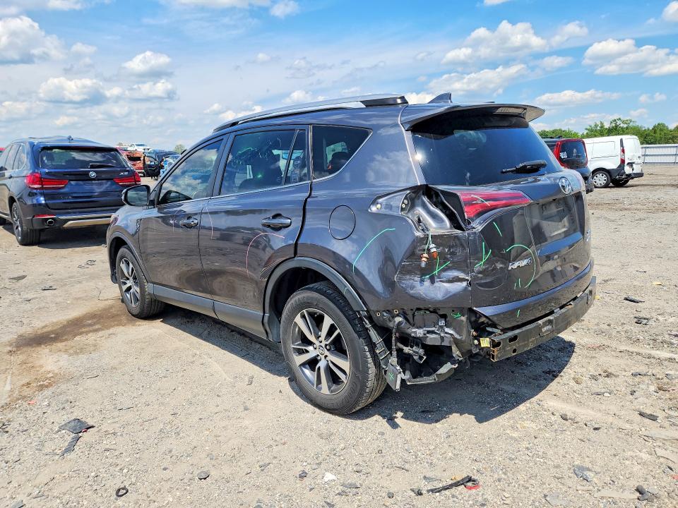 2018 Toyota Rav 4 VIN JTMRFREVXJJ720576 COPART salvage auction — REAR END, Va - Cert Of Title - Salvage, sold $1,100 on 2026-07-29 (photo 2)