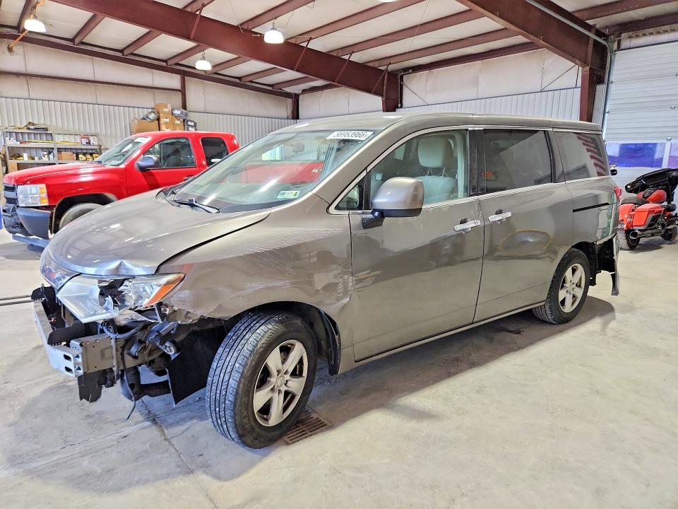 2015 Nissan Quest VIN JN8AE2KP5F9130036 — COPART salvage auction photo