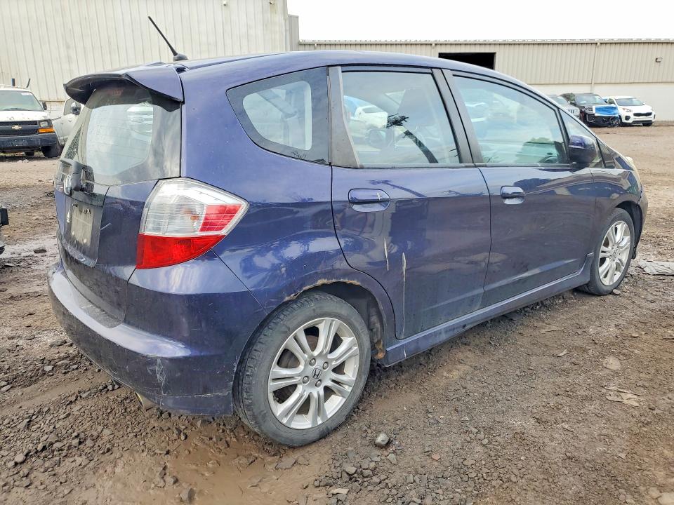 2009 Honda Fit VIN JHMGE88459S028172 COPART salvage auction — REAR END, Pa - Cert Of Title, sold $900 on 2026-07-22 (photo 3)