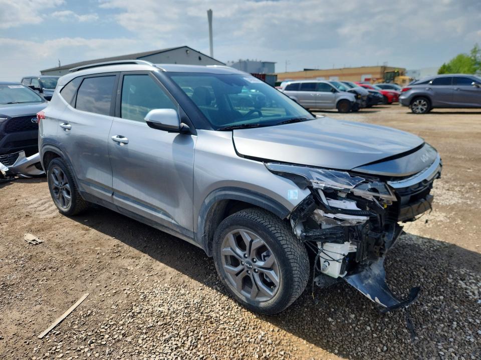 2025 Kia Seltos VIN KNDEUCAA2S7698348 COPART salvage auction — FRONT END, On - Permit Salvage, sold $8,700 on 2026-07-14 (photo 4)