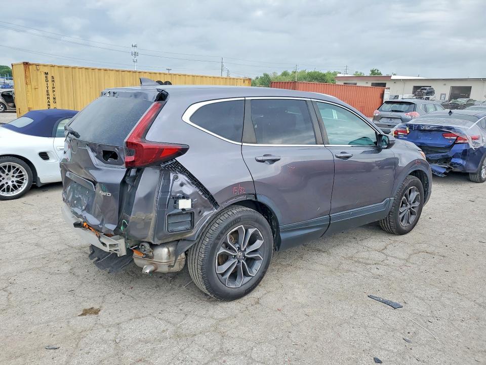 2021 Honda VIN 7FARW2H54ME005666 COPART salvage auction — REAR END, IN - CERT OF TITLE-SALVAGE TITLE, sold $9,500 on 2026-07-10 (photo 3)