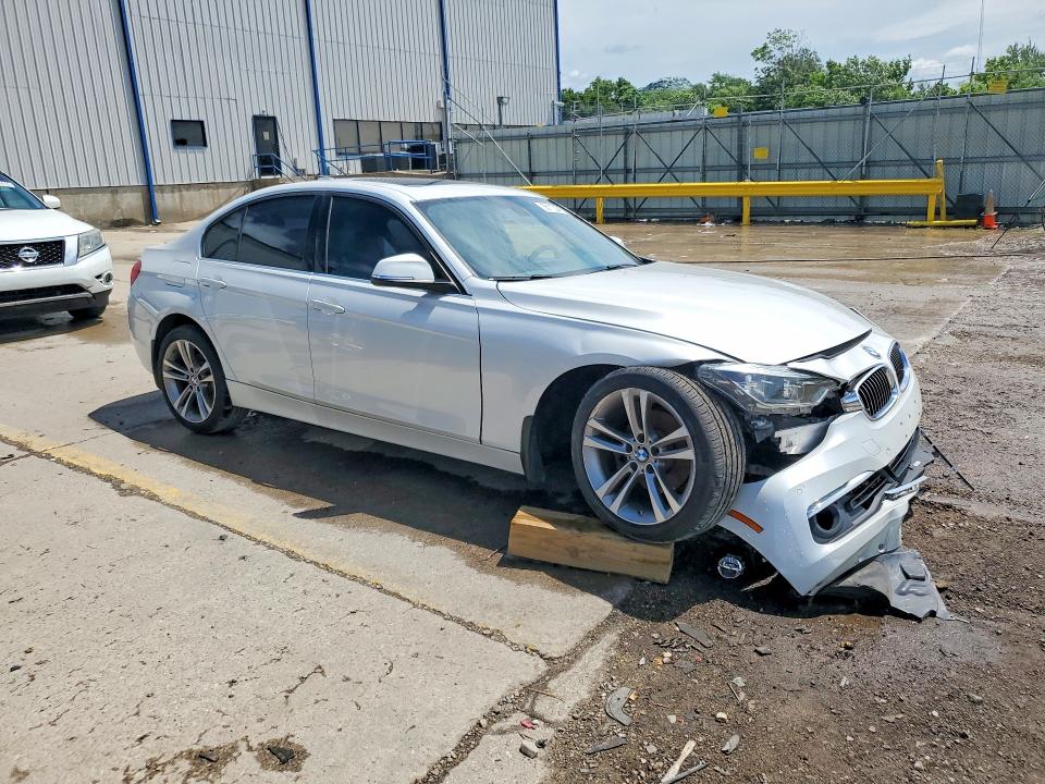 2017 BMW 3er VIN WBA8B9G5XHNU51578 COPART salvage auction — FRONT END, Ky - Bill Of Sale/Part Only/No Titl, sold $2,250 on 2026-07-08 (photo 4)