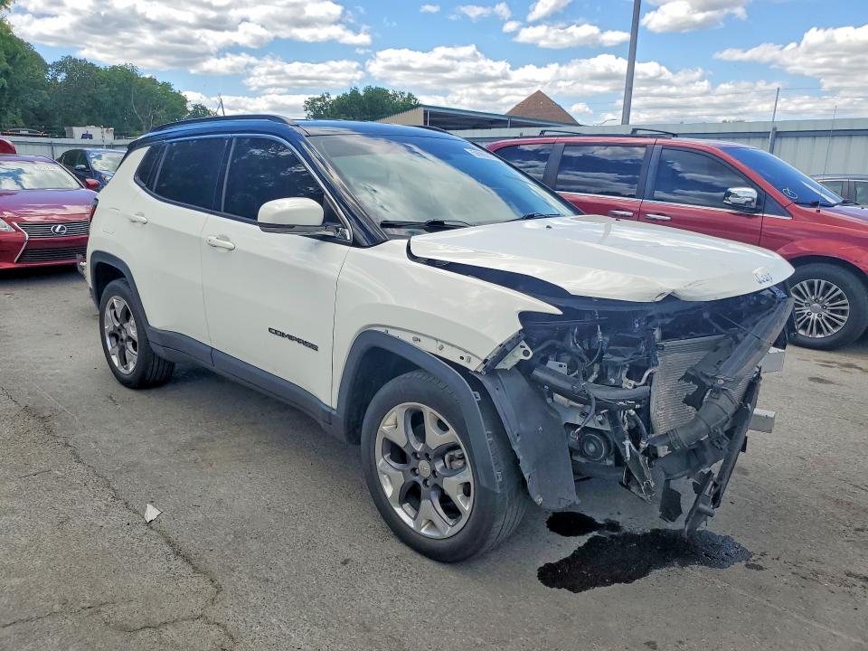 2020 Jeep Compass VIN 3C4NJDCBXLT252207 COPART salvage auction — FRONT END, Salvage Title, sold $3,650 on 2026-07-30 (photo 4)