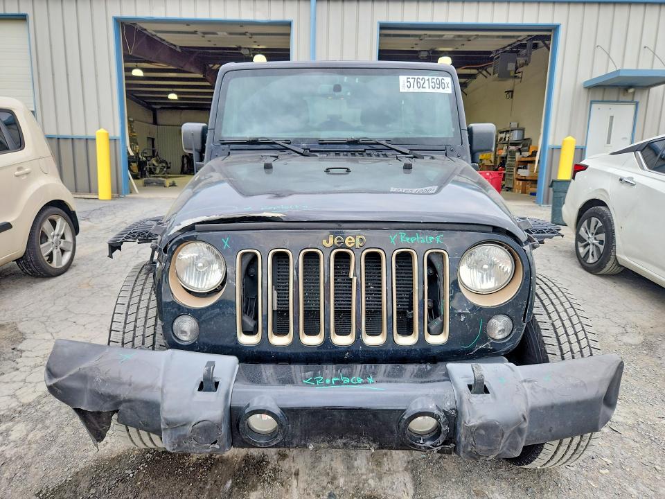 2016 Jeep VIN 1C4BJWEG1GL108070 COPART salvage auction — FRONT END, Pa - Certificate Of Salvage, sold $2,800 on 2026-07-02 (photo 5)