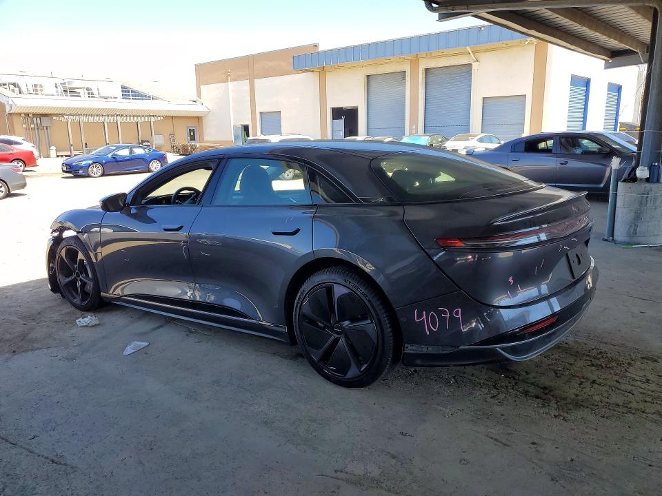2025 Lucid VIN 50EA1PGA1SA001076 COPART salvage auction — FRONT END, CA - SALVAGE CERTIFICATE, sold $4,100 on 2026-07-30 (photo 2)