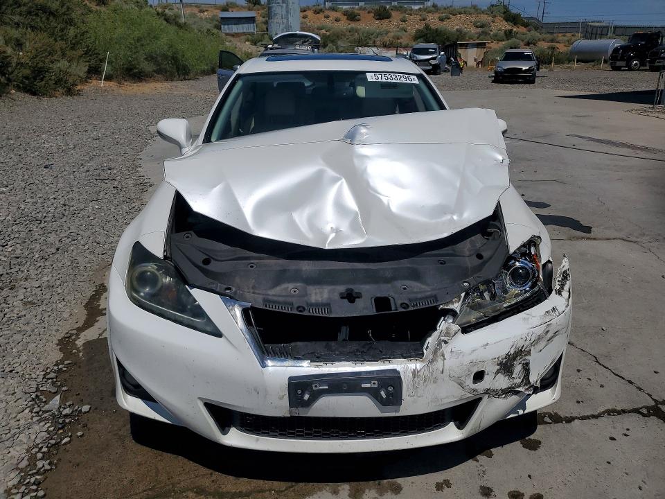 2011 Lexus Is 250 VIN JTHCF5C27B5046306 COPART salvage auction — FRONT END, Nv - Salvage Title, sold $2,900 on 2026-07-30 (photo 5)