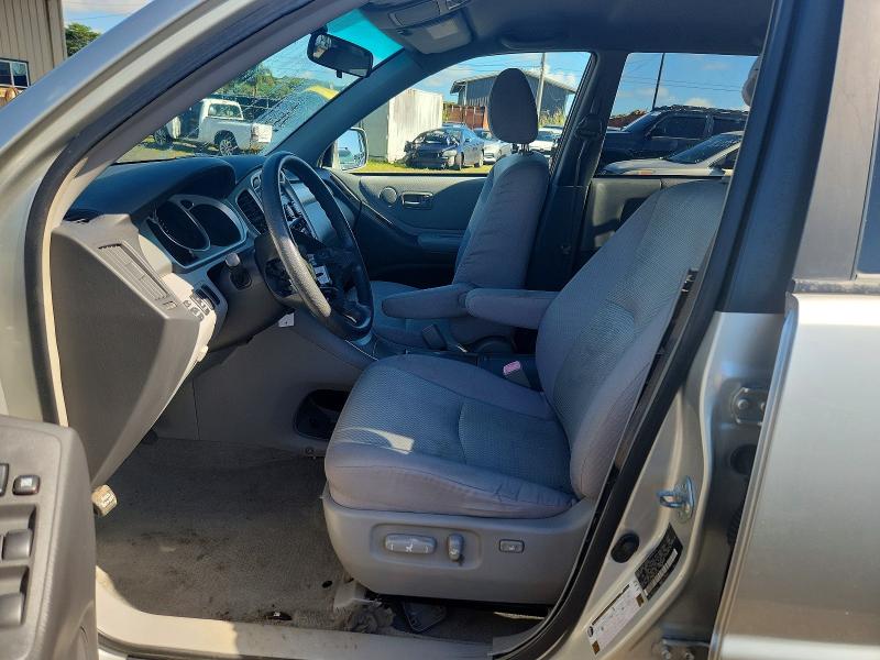 2006 Toyota Highlander VIN JTEGD21A060135540 COPART salvage auction — FRONT END, HI - CERTIFICATE OF SALVAGE, sold $2 on 2026-07-13 (photo 7)