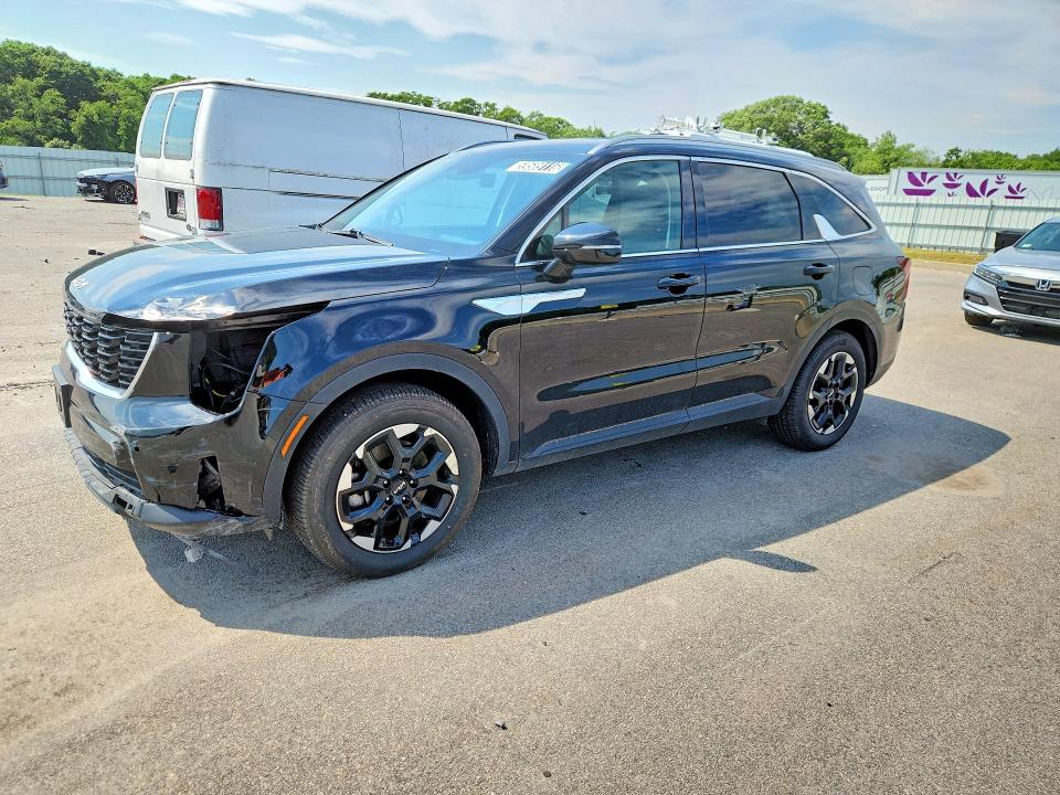 2024 Kia Sorento VIN 5XYRL4JC1RG267539 COPART salvage auction — FRONT END, NJ - CERTIFICATE OF TITLE, sold $15,100 on 2026-07-08 (photo 1)