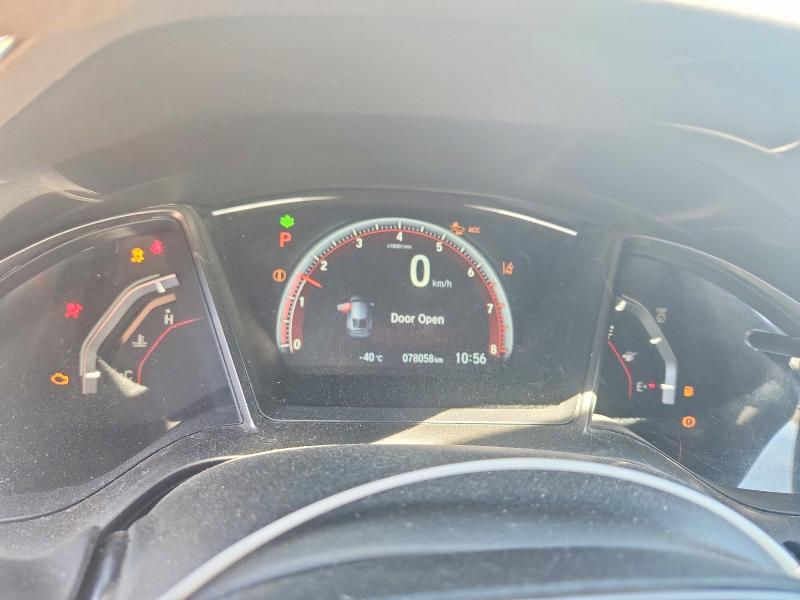 2018 Honda VIN SHHFK7H92JU305257 COPART salvage auction — FRONT END, ON - PERMIT NO BRAND - UNFIT, sold $9,100 on 2026-07-09 (photo 9)