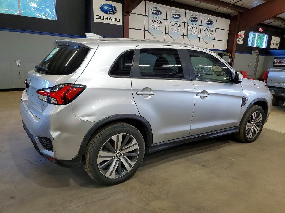 2021 Mitsubishi Outlander sport VIN JA4ARUAU9MU022686 COPART salvage auction — FRONT END, Az - Certificate Of Title, sold $6,500 on 2026-07-27 (photo 3)