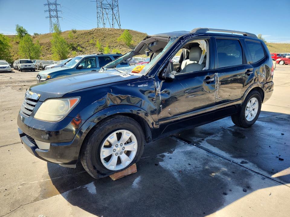 2009 Kia Mohave (borrego) VIN KNDJH741095020824 COPART salvage auction — ROLLOVER, Co - Public - Nonrepairable, sold $275 on 2026-07-13 (photo 1)