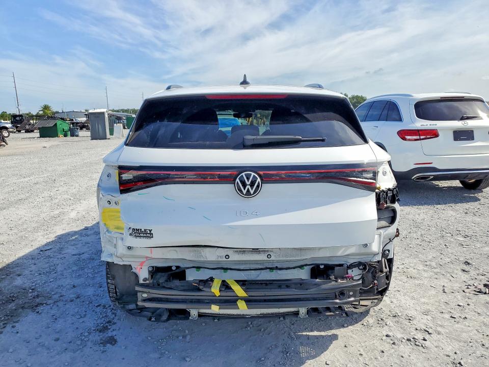 2021 Volkswagen Id.4 VIN WVGTMPE29MP056869 COPART salvage auction — REAR END, Fl - Cert Of Title Slvg Rebuildable, sold $13,000 on 2026-07-10 (photo 6)