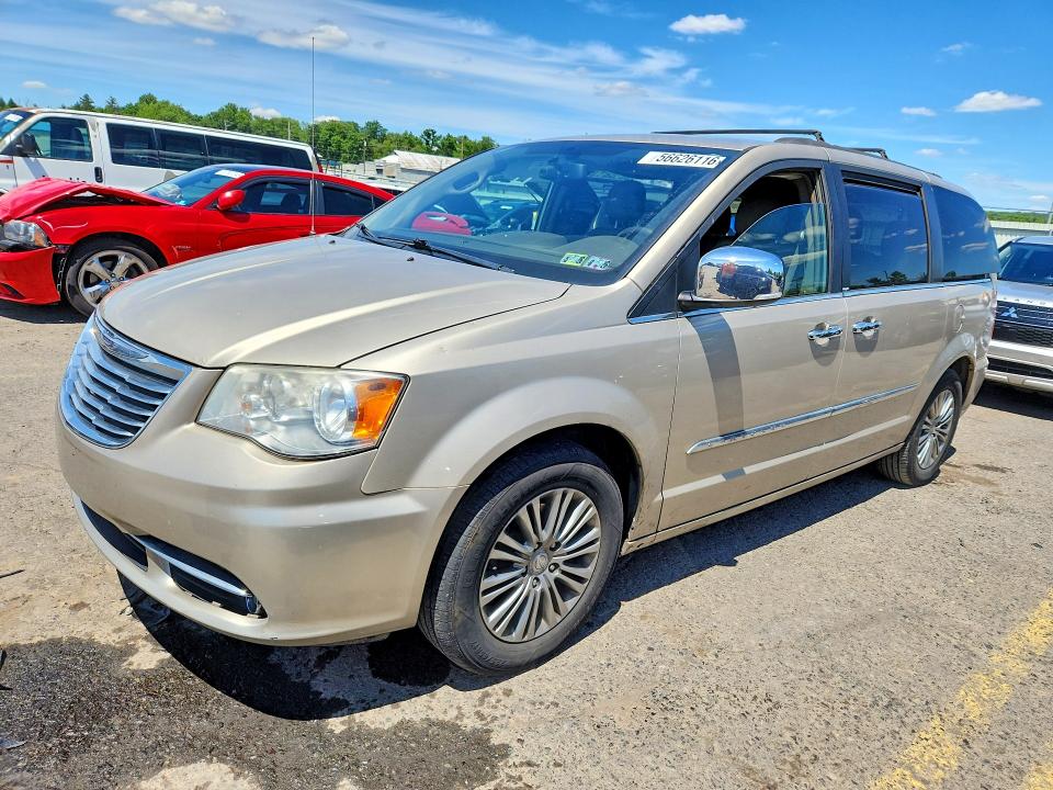 2013 Chrysler Voyager VIN 2C4RC1CG9DR818769 COPART salvage auction — REAR END, Pa - Certificate Of Salvage, sold $550 on 2026-07-17 (photo 1)
