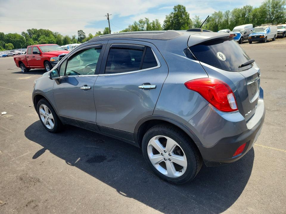 2015 Buick Encore VIN KL4CJFSB3FB042505 COPART salvage auction — UNDERCARRIAGE, Or - Certificate Of Title, sold $1,150 on 2026-07-13 (photo 2)