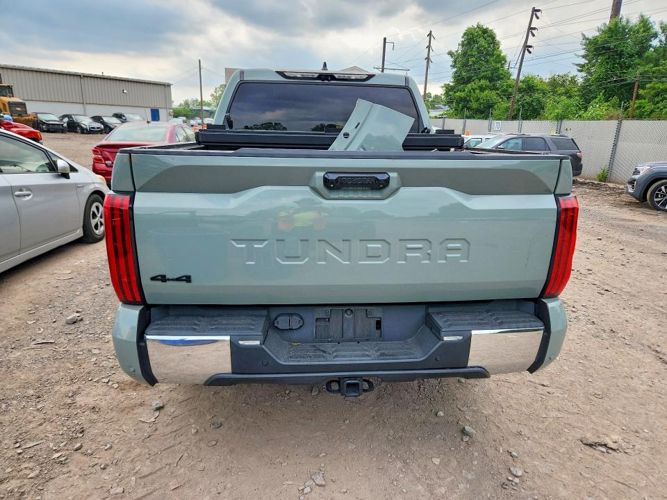 2022 Toyota Tundra VIN 5TFLA5DB1NX014295 COPART salvage auction — BURN, PA - CERTIFICATE OF SALVAGE, sold $7,000 on 2026-07-13 (photo 6)