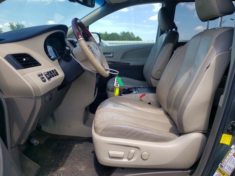 2013 Toyota Sienna VIN 5TDDK3DC3DS052131 COPART salvage auction — UNDERCARRIAGE, Va - Certificate Of Title, sold $5,900 on 2026-07-10 (photo 7)