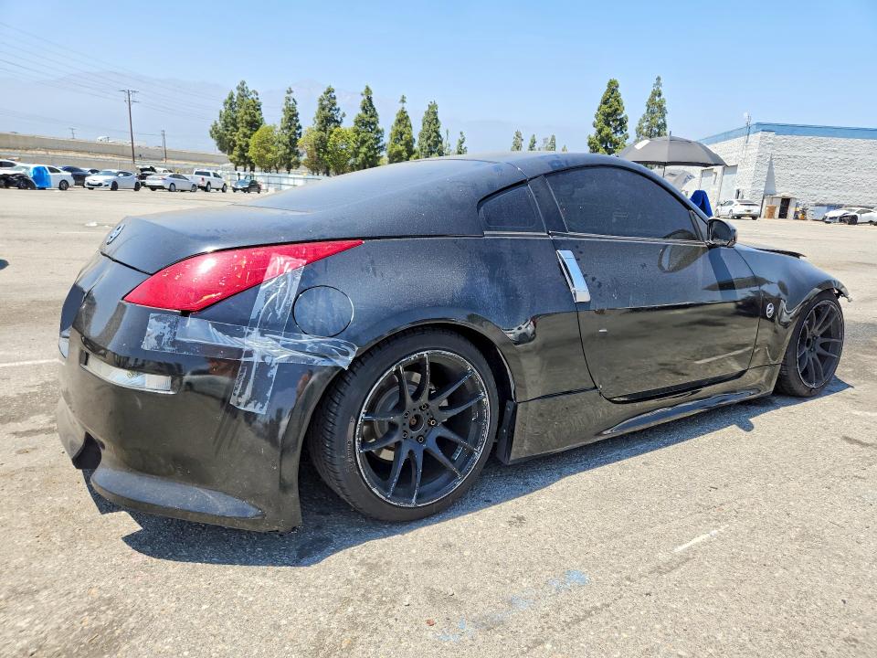2007 Nissan 350z VIN JN1BZ34DX7M504042 COPART salvage auction — ALL OVER, Ca - Salvage Certificate, sold $3,050 on 2026-07-30 (photo 3)