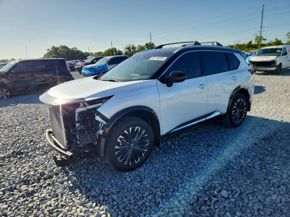 2024 Nissan Rogue VIN JN8BT3DCXRW380341 COPART salvage auction — FRONT END, Fl - Cert Of Title Slvg Rebuildable, sold $3,500 on 2026-07-28 (photo 1)