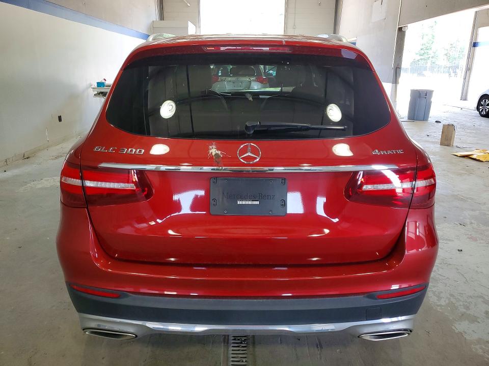 2018 Mercedes-benz Glc VIN WDC0G4KB6JV092182 COPART salvage auction — FRONT END, Va - Cert Of Title - Salvage, sold $3,950 on 2026-07-17 (photo 6)
