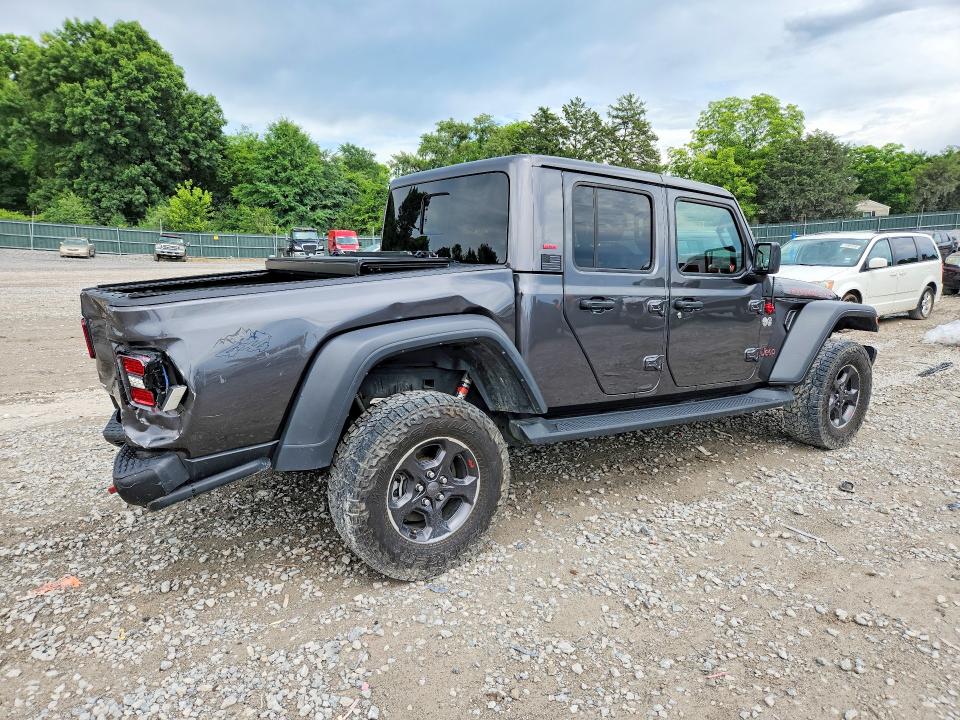 2021 Jeep Gladiator VIN 1C6JJTBG0ML606648 COPART salvage auction — REAR END, Tn - Salvage Certificate, sold $16,100 on 2026-07-09 (photo 3)