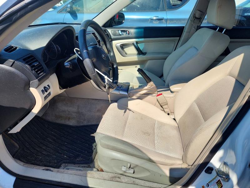2007 Subaru LEGACY VIN 4S3BL616977212242 COPART salvage auction — REAR END, Ct - Cert Of Title-Salvage, sold $475 on 2026-07-02 (photo 7)