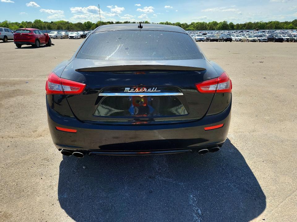 2015 Maserati Ghibli VIN ZAM57XSA3F1162137 COPART salvage auction — MINOR DENT/SCRATCHES, Sd - Cert Of Title-Salvage, sold $1,600 on 2026-07-20 (photo 6)