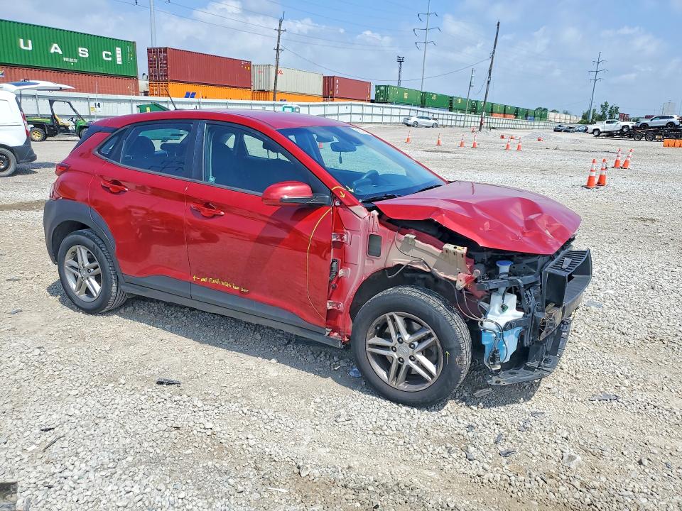 2021 Hyundai Kona VIN KM8K1CAA5MU689770 COPART salvage auction — FRONT END, Oh - Cert Of Title-Salvage, sold $2,800 on 2026-07-02 (photo 4)