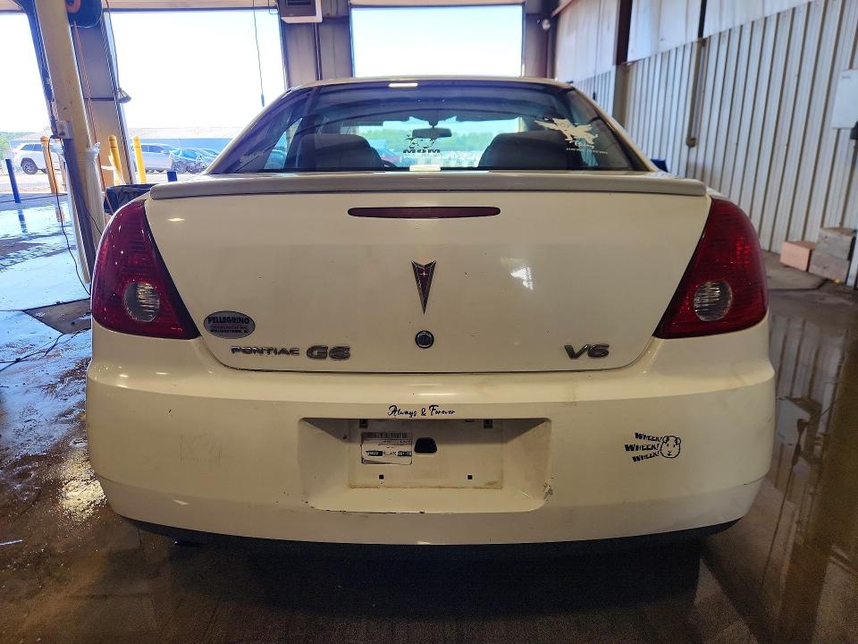 2007 Pontiac G6 VIN 1G2ZG58N274205679 COPART salvage auction — FRONT END, Nj - Cert Of Title-Salvage, sold $400 on 2026-07-31 (photo 6)